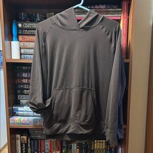 Danskin Brown Women's Hooded Pullover Sweatshirt